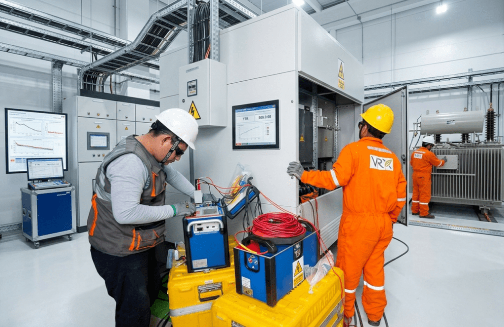 pruebas y diagnostico de equipos electricos